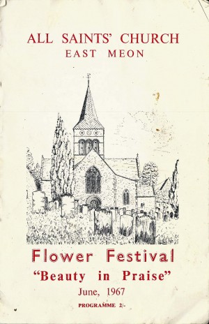 The cover of the 1967 Floral Festival.