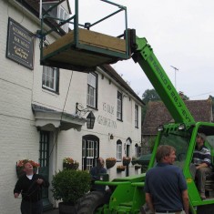 Front loader at George, Dominic Carney, Alan Redpath Front loader at the George, with Dominic Carney, Alan Redpath