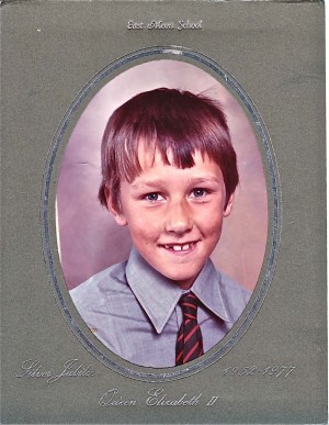 This is my dad Justin. He was born in 1969 and went to the same school as I do now. He liked P.E. and gardening on Wednesdays. His Headteacher’s name was Mr Lewis. After my Dad left Agricultural college, he worked at South Farm. He now works at Duncombe Farm. My dad says he likes Farming because he likes working outside and driving big tractors and machines. 