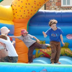 Kids on Bouncy Castle 200