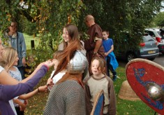 Saxon re-enactment