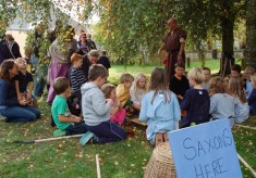 Saxon re-enactment