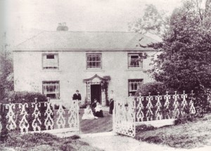 Mill House, Frogmore, with family of George Silk