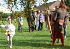 Saxon re-enactment