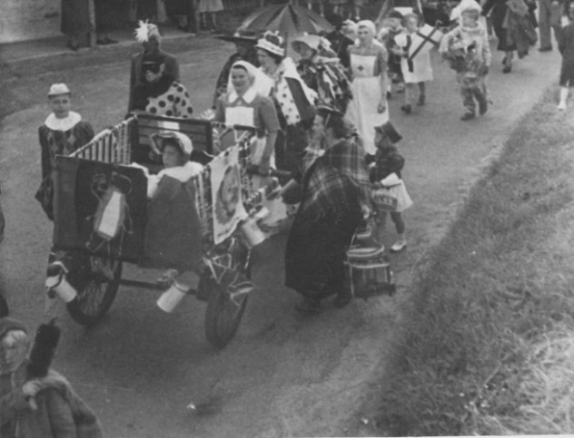 Nurses with cot ... presaging the Opening Ceremony of the 2012 Olympics?