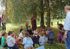 Saxon re-enactment