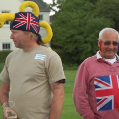 Gerry Cole and Nobby Whitear.