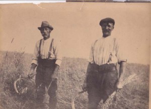 Shepherds, from Jeanette Whitear's collection. Walter Whitear on the left.