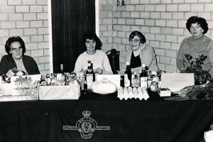 British Legion, on right, Ivy Cook and Thelma Hoare.