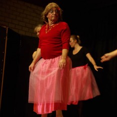 Chris Pamplin Chris Pamplin as ballerina
