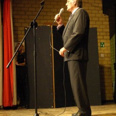 Colbourne Dennis Colbourne, stand-up comedian.