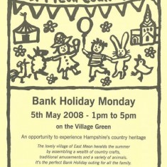 Flyer for 2008 Fair