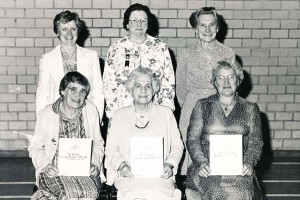 Founders of British Legion Ivy Cook, Ellie Goddard, Mary Crockford