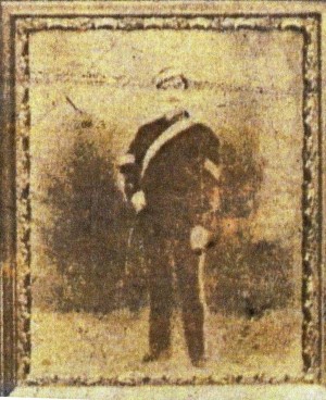 Henry Lewis Love Henry Lewis Love in bandmaster's uniform, from background of family photograph