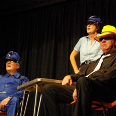 Hoods Tony Swayne, Libby Swayne, Richard Brown