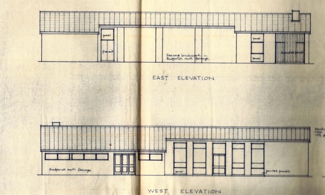 July 1973 side elevations