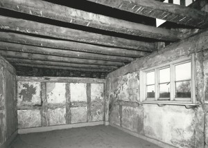 First floor room, east end.