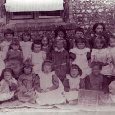 Schoolgirls, c 1900