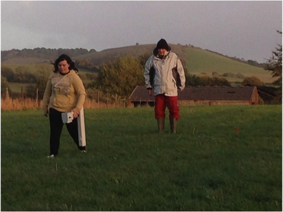 More magnetometry surveys at Shavards Farm.