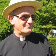 Reverend Terry Louden, vicar.