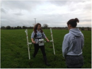 Magnetometry survey of Shavards Farm site