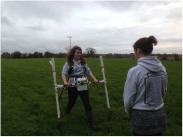 Magnetometry survey of Shavards Farm site