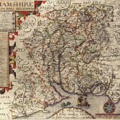 John Norden map, 1605