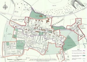 Policy boundaries in VIllage Design Statement, 1999