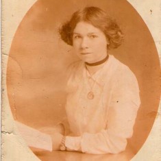 Millie Christmas in 1915, She later married one of the three Canadian brothers, the Barratts, and her grandson Mike Barratt became a leading space doctor and astronaut,