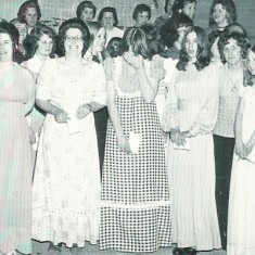 Probably contestants for Beauty Queen