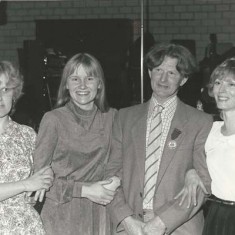 Ginger Phillips with daughters, Wendy, Jane and Susan