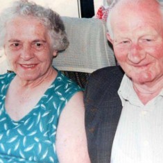 Herbie and Nellie on train
