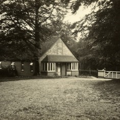 The Lodge at Leydene, where Edward Bone came to live.