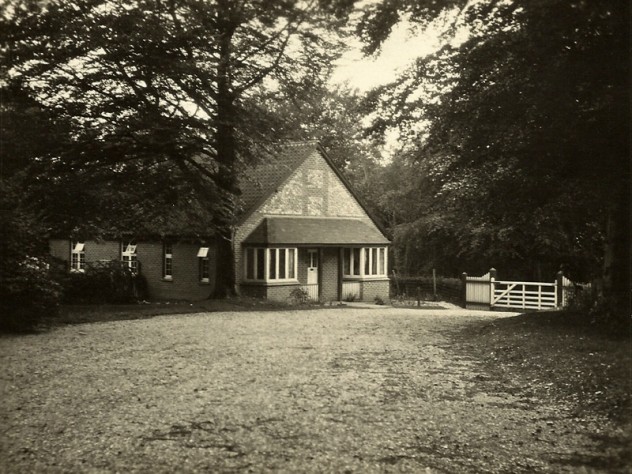 The Lodge at Leydene, where Edward Bone came to live.