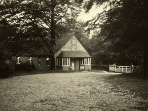 Hambledon Lodge, Leydene, where the Bones lived until 1944