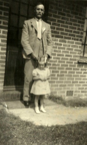  William Walter Richards with young girl.