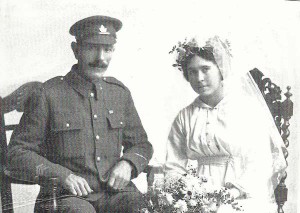 Marriage of May Christmas to Jack Barratt, October 1st 1918 web