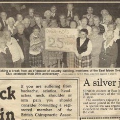 Over-60s celebrate 25th anniversary, Petersfield Post Nov 1989 