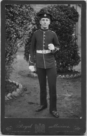 Owen Budd c. 1905, in RMLI uniform