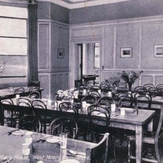 Westbury House School dining hall