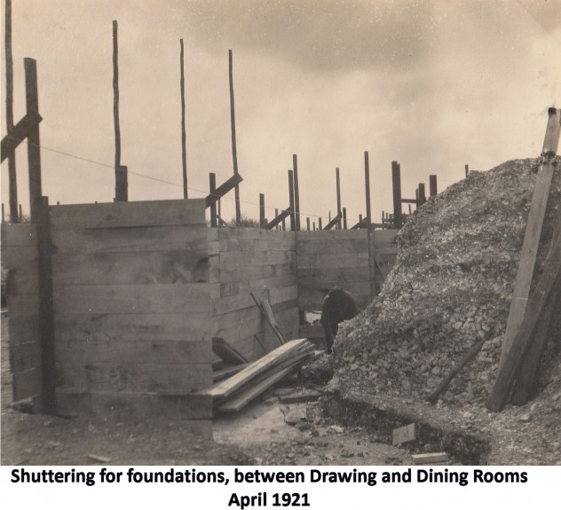 Foundation work, 1921