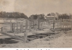 Foundation work, 1921