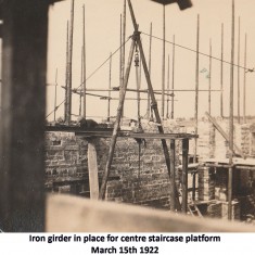 Taking shape March 1922