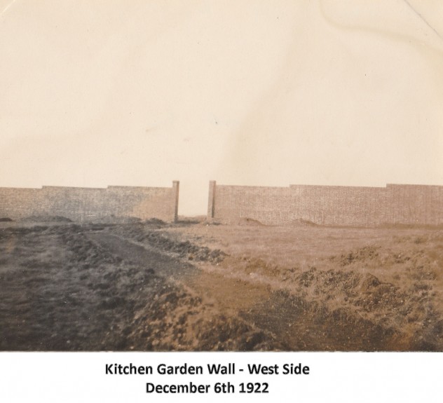 Kitchen garden, December 1922