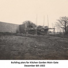 Kitchen garden, December 1922