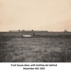 Kitchen garden, December 1922