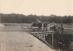 Rose garden and views of house, June 1923