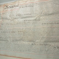 'Mentioned pieces of land. Names include John Bonham Carter, William Weeks, John Weeks, James Weeks, John Christmas,  