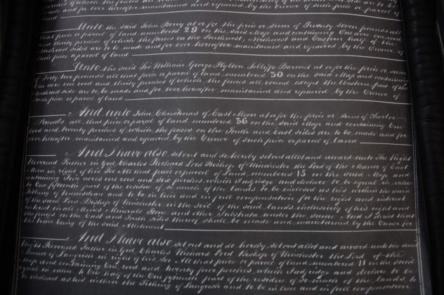 Text listing John Berry, Sir William Hylton Jolliffe John Christmas, Charles Richard Bishop of Winchester