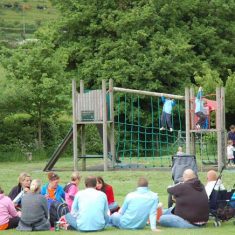 Loony Olympics Assault Course on the Recreation Ground